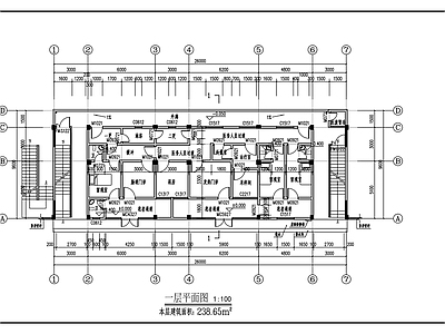 现代医院建筑 卫生服务中心建筑 施工图