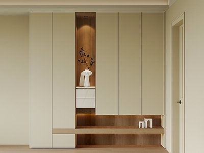 现代玄关 鞋柜 玄关柜