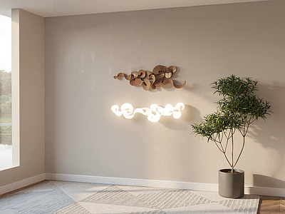 新中式墙饰挂件