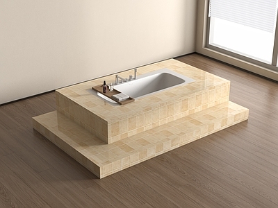 日式浴缸 浴缸 嵌入式浴缸  浴缸 毛巾架  陶瓷浴缸  现代浴缸