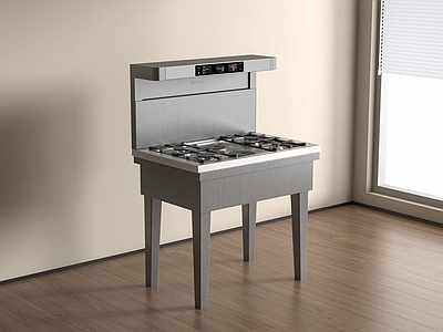 现代简约灶台 现代后厨  商用电炒炉  电炒炉 燃气灶