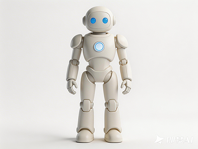 极简玩具 机器人雕塑
