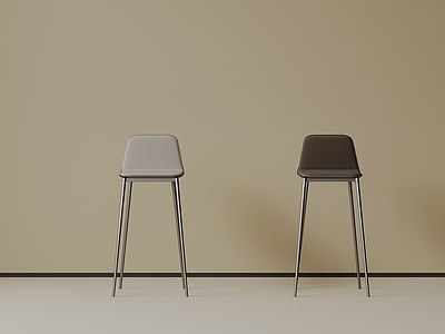 极简吧椅 现代中古吧椅 复古吧椅 极简布艺吧凳 侘寂木吧凳 金属吧凳