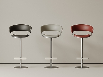 极简吧椅 现代中古吧椅 复古吧椅 极简布艺吧凳 侘寂木吧凳 金属吧凳