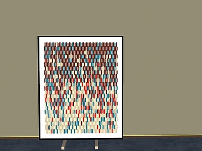 现代简约挂画 多色瓷砖挂画 现代挂画 轻奢挂画 特色创意挂画