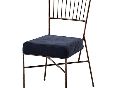 复古餐椅 现代简约轻奢椅子