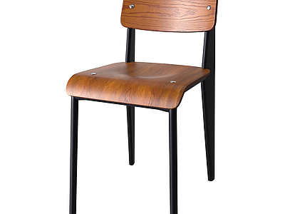 复古工业风餐椅 现代轻奢单人椅子