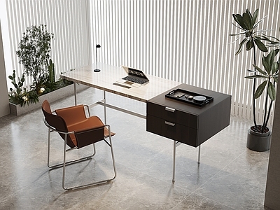 现代简约书桌椅