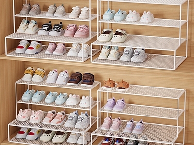 现代简约其他生活用品 鞋子 宝宝鞋 鞋柜 儿童鞋 婴儿鞋