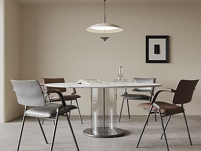 现代简约餐桌椅
