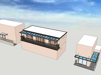 新中式雨棚 玻璃雨棚