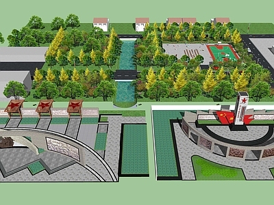 红色文化景观乡村公园 红色文化乡村公园
