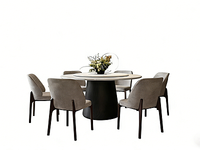 现代简约餐椅 餐桌椅组合