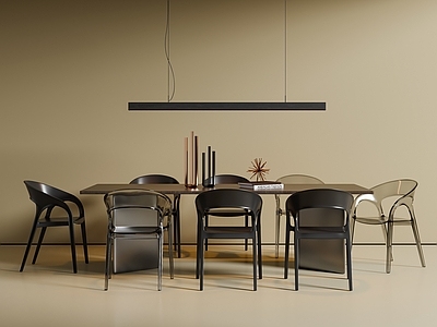 现代简约餐桌椅