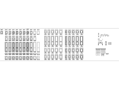 现代新中式家具图库 实木动态图库 施工图