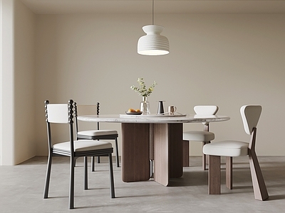 现代简约餐桌椅