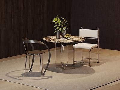 现代极简洽谈桌椅