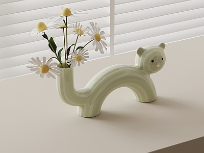 现代花瓶