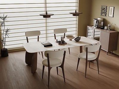 现代简约家居餐厅