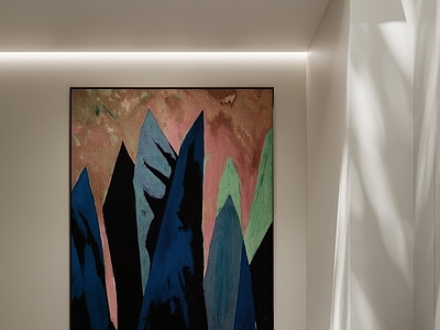 极简挂画 美式挂画 法式挂画 油画肌理画 抽象画 抽象艺术挂画