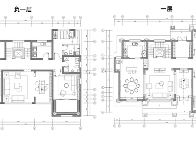 别墅 三层别墅 自建房 农村别墅 施工图