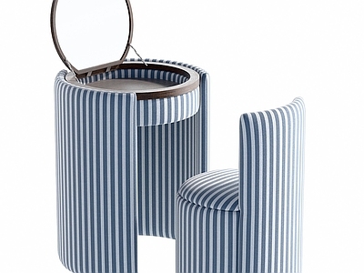 现代简约妆台妆凳