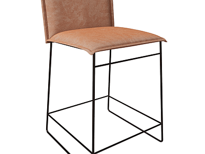 极简吧椅 吧椅  餐椅  休闲椅 单椅