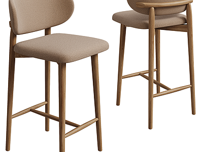 北欧吧椅 吧椅 餐椅 休闲椅 单椅