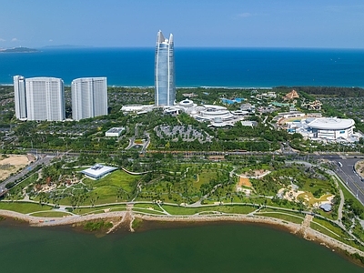 现代自然主义景观景观公园 海棠河 河岸公园 儿童游乐场 科普教育 公园