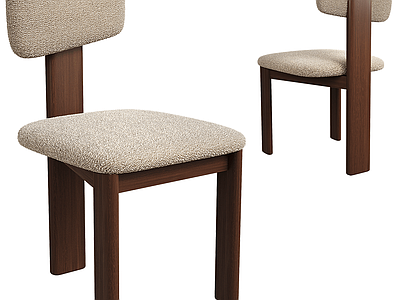 中古风餐椅 餐椅 单椅 休闲椅