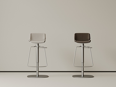 极简吧椅 现代中古吧椅 复古吧椅 极简布艺吧凳 侘寂木吧凳 金属吧凳