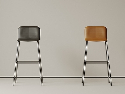 极简吧椅 现代中古吧椅 复古吧椅 极简布艺吧凳 侘寂木吧凳 金属吧凳