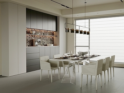 极简家居餐厅