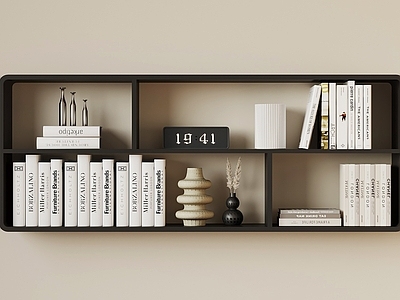 现代简约花架 书架 置物架