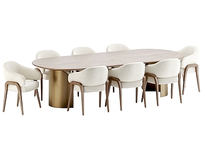 现代简约餐桌椅