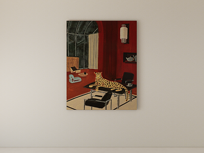 中古风挂画 装饰画 挂画