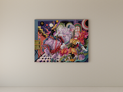 梦幻超现实风装饰画 挂画