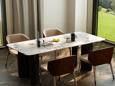 意式极简家居餐厅