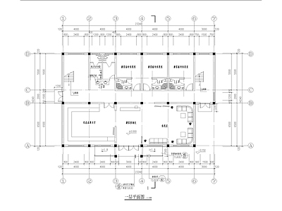 现代其他公共建筑 蛇蟠游客中心建筑 施工图