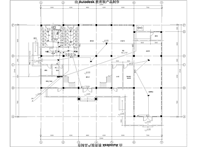 电气图 衢州游客中心电气 施工图