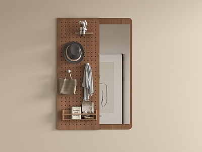 原木风衣架 现代衣架  衣架洞洞板  挂衣架 衣帽架  挂衣钩  装饰品挂件