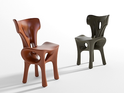 现代简约餐椅 现代单椅 艺术单椅