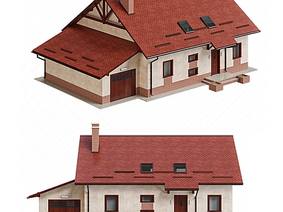 欧式乡村风独栋别墅 乡村别墅