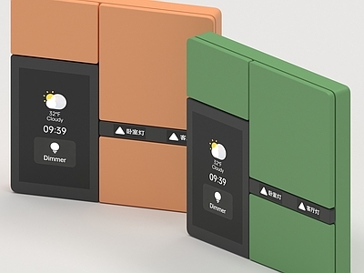 现代简约其他电器 智能家居面板
