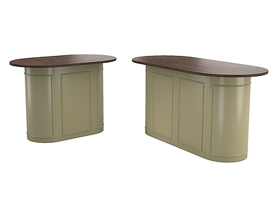 现代简约岛台 厨房岛台