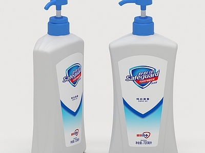 现代简约洗浴用品 沐浴露洗发露