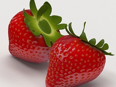 超写实酒水食物 水果草莓