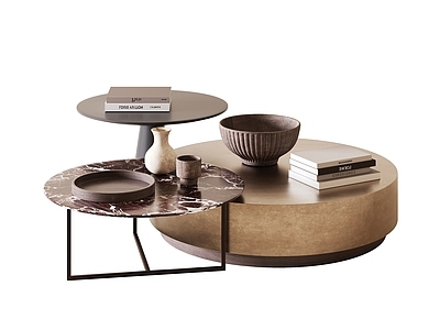 现代简约几类组合 意式轻奢茶几