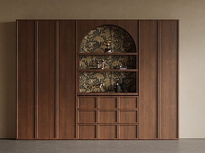 中古风储物柜 书柜