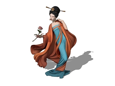 新中式女人 古代舞蹈